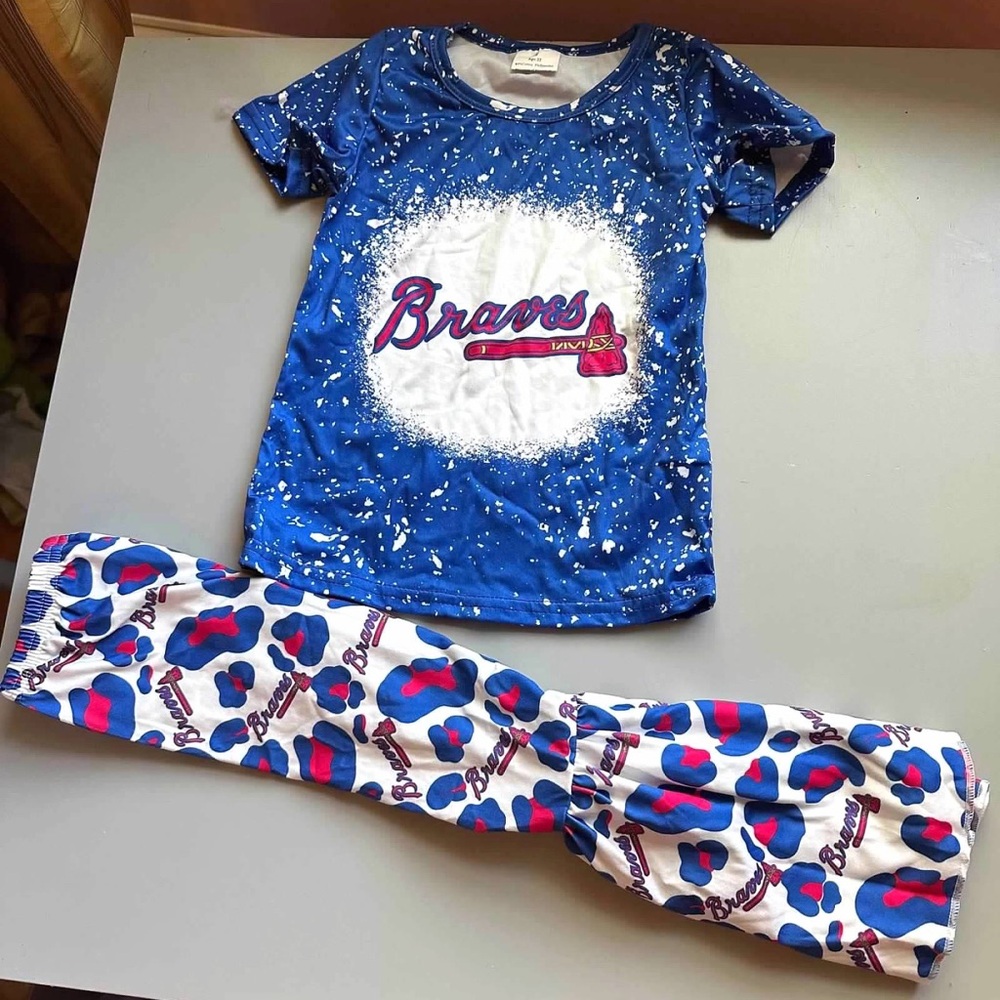 NWOT Kids Matching Set - Blue and White